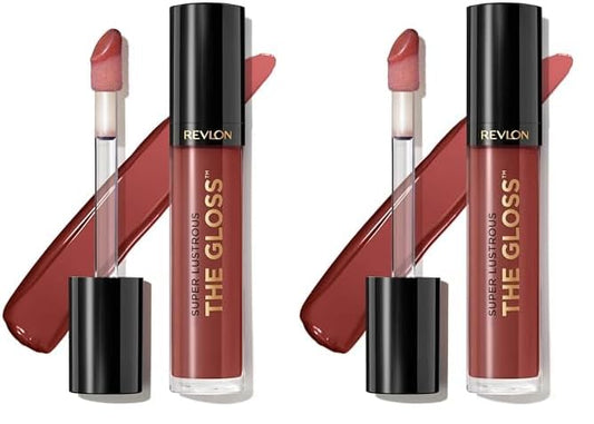 REVLON Super Lustrous Lip Gloss, Indulge In It (Pack of 2)