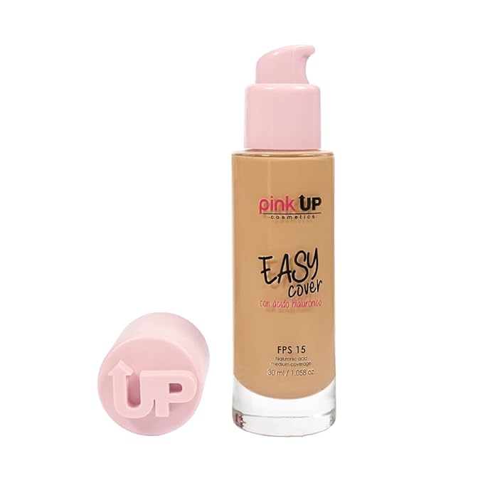 Easy Cover Liquid Makeup| Foundation Make Up| Tinted Moizturizer for face| Liquid Make Up| Medium coverage| Water base| Alcohol free| Model PKEC700