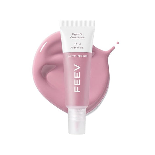 Hyper-Fit Color Serum Liquid Blush(10ml) | Dewy Cheek Blush Makeup | 50% of Hydrating Essence | Vegan | K-beauty (Happiness, 10ml)