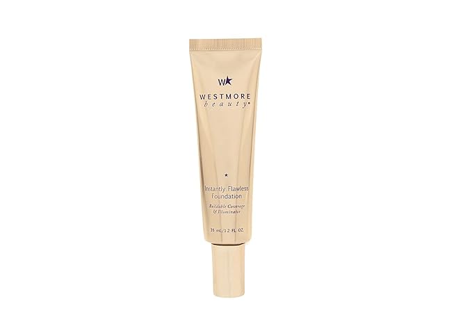Westmore Beauty Instantly Flawless Foundation - Deep 1.2 oz - Foundation Full Coverage, Makeup Foundation, Liquid Foundation, Best Foundation, Light Foundation Foundation Makeup Full Coverage