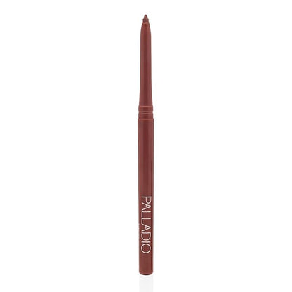 Palladio Retractable Waterproof Lip Liner High Pigmented and Creamy Color Slim Twist Up Smudge Proof Formula with Long Lasting All Day Wear No Sharpener Required, Naked