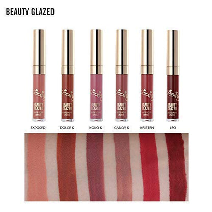 60 Colors Eyeshadow Palette 4 in1 Color Board Makeup Palette & 6 PCS Matte Birthday Edition Durable Liquid Lipstick Beauty Cosmetics Makeup Set