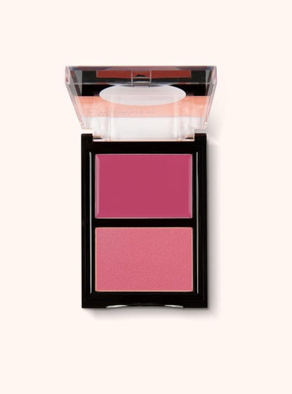 Absolute New York Cheeky Bloom Blush Infused with Hyaluronic Acid, Buildable Cream and Powder Base, Buildable High Pigment Coverage (MFCB03 Muted Orchid)