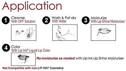 LlP lNK Liquid Trial Lip Kit - Strawberry (Red) | Natural & Organic Makeup for Women by LlP lNK International