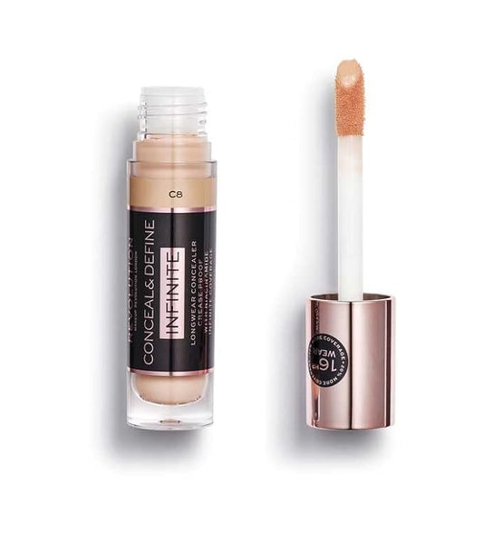 Makeup Revolution Conceal & Define XL Infinite Longwear Concealer - C8