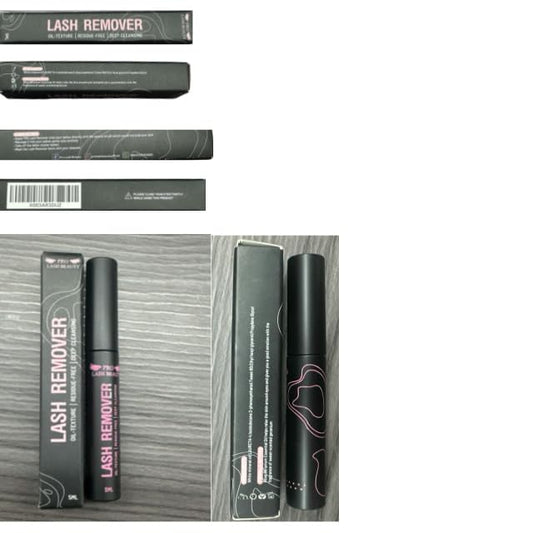 Cluster Lash Glue Remover 5 ML Lash Remover DIY Eyelash Extension Remover Eye Makeup Cleanser, Easy Removal of Cluster Eyelashes Gentle Soothing Nourishing Self-Use Oil Texture 5ML