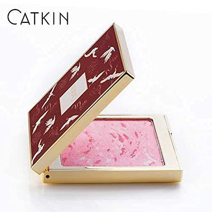 Catkin 2Pcs Makeup Set Includes BB Cream Air Cushion Foundation C01 and Cheek Blush C01