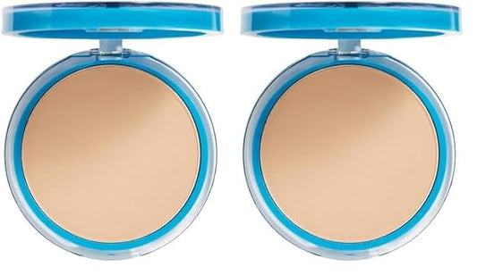COVERGIRL Clean Matte Pressed Powder Classic Ivory Warm 510, .35 Ounce (packaging may vary) (Pack of 2)