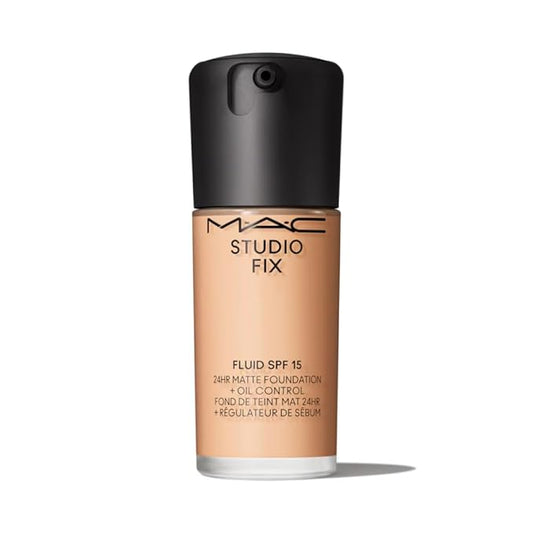Studio Fix Fluid SPF 15 24Hr Matte Foundation Plus Oil Control - C4 by MAC for Women - 1 oz Foundation