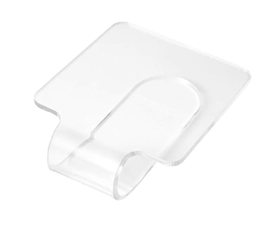 WOIWO 1PCS Transparent Acrylic Handheld Palette, Nail Makeup Palette Palette Palette