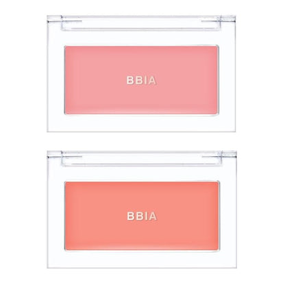 BBIA Ready To Wear Downy Cheek Cream Blush 2P Set (01 DOWNY PINK + 05 DOWNY CORAL) / Blendable and Lightweight Cheek Makeup, Highly Pigmented with Long Wearing Formula