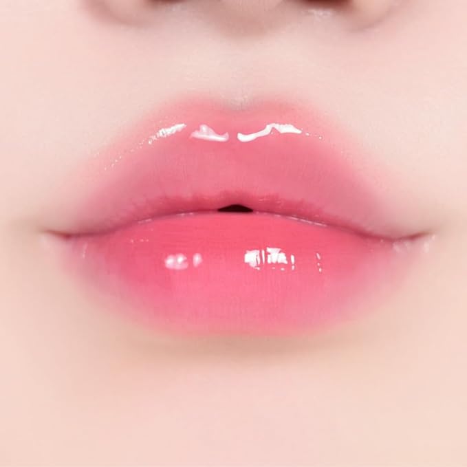 Lip Potion Sugar Glaze Tint | K-Beauty High-Shine & Long-Lasting Lip Tint | Hydrating, Non-Sticky Glossy Finish | 7 Shades | 0.3 Oz (No.11 Dolly Ball)