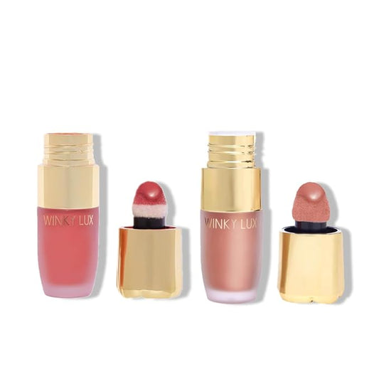 Winky Lux Cheeky Rose Queen Liquid Blush and Nova Liquid Highlighter