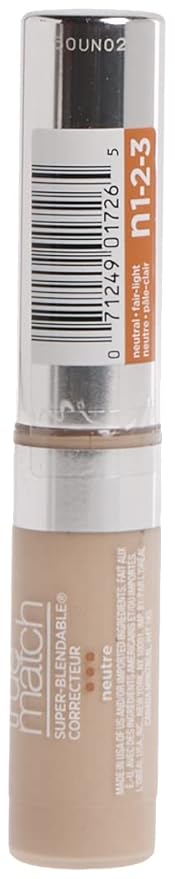 L'Oreal Paris True Match Super-blendable Concealer, Fair/Light Neutral, 0.17-Fluid Ounce
