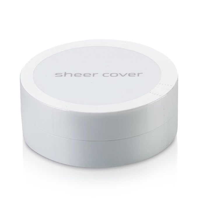 Sheer Cover Perfect Shade - Mineral Foundation Makeup Kit w/ Free Brush - Light/Fair Shade - Powder Makeup, Best Full Coverage Foundation 4 Grams