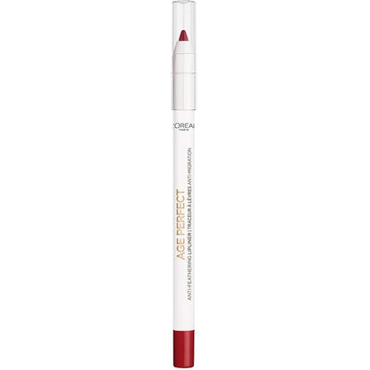 L’Oréal Paris Age Perfect Anti-Feathering Lip Liner, Flaming Carmin