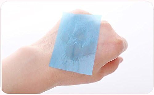 6 Boxes Flax Aloe Face Oil Absorbing Paper Sheets Oil-Absorbing Tissues Makeup Oil Control Absorbing Blotting Unisex Paper Sheets(Random Color)
