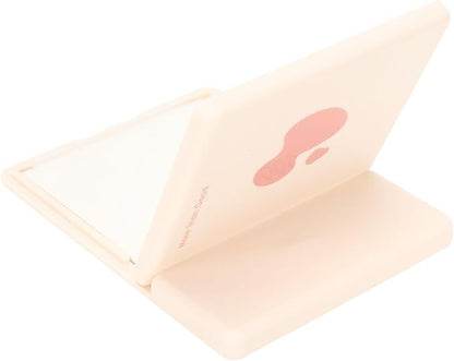 Zetiling Oil Blotting Sheet, Plant Fibre Material, 250 pcs, Easy Dispensing, Mirror Case, Makeup Puff, Easily Portable, Full Oil Control