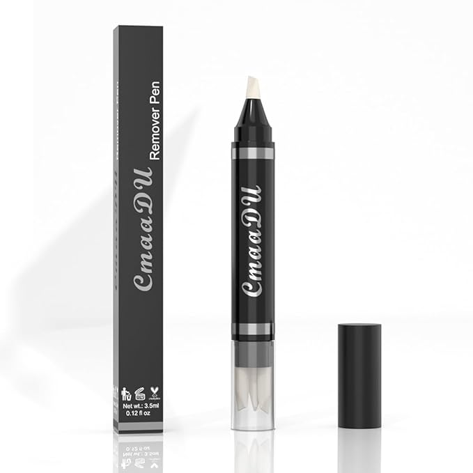 Makeup Remover Eraser Pen - Quick Fix Corrector for Eyes, Lips, Face, Eyeliner & Mascara with 3 Replacement Heads