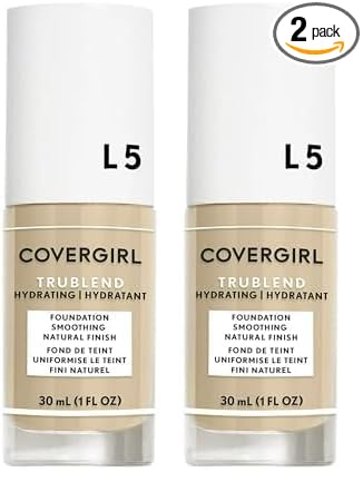 COVERGIRL Trublend Liquid Foundation, Creamy Natural, 1 Oz (Pack of 2)
