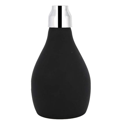 Powder Spray Pump,Refillable Silicone Powder Spray Bottle for Hair Fibers and Fine Powder,Reusable Powder Dispenser,Black