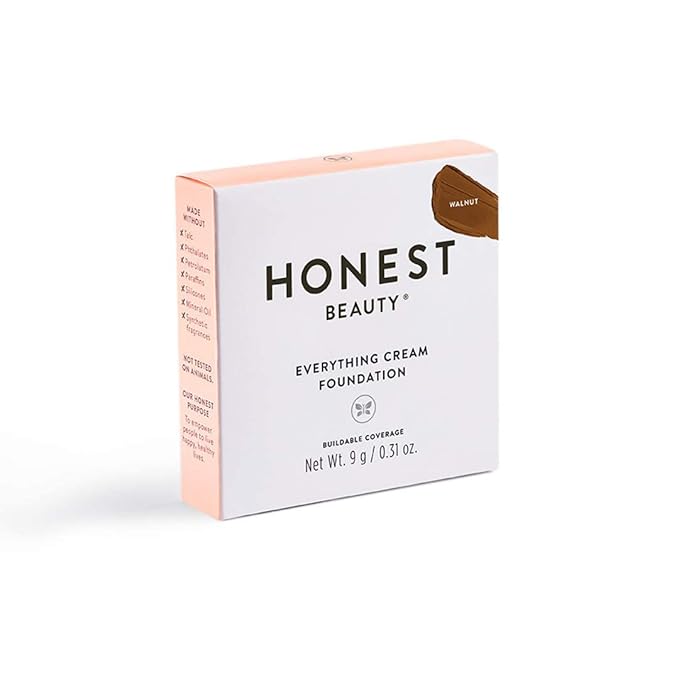 Honest Everything Cream Foundation Compact - Walnut Women Foundation 0.31 oz