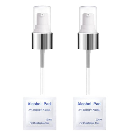 2PCS Replacement Foundation Pump For Neutrogena SkinClearing Oil-Free Acne and Blemish Fighting Liquid Foundation