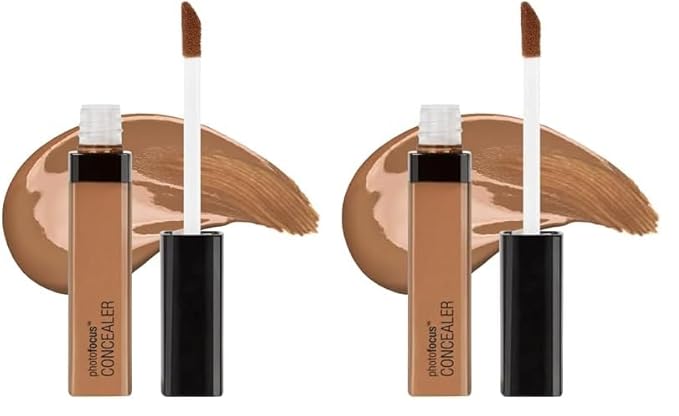 Wet n Wild Photo Focus Concealer, Dark Cocoa,0.29 Fl Oz,845B (Pack of 2)