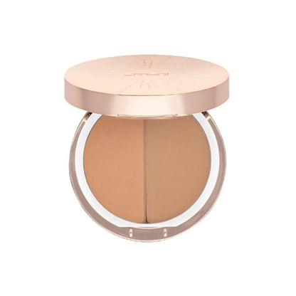 Emani Blush & Bronzer - Natural Mineral Pressed Bronzer for Face - Radiant Skin Blush for Sun Kissed Glow, All Skin Types including Sensitive Skin, Copacabana