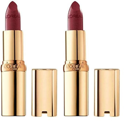 L’Oréal Paris Makeup Colour Riche Original Creamy, Hydrating Satin Lipstick, 788 Golden Grape, 1 Count (Pack of 2)