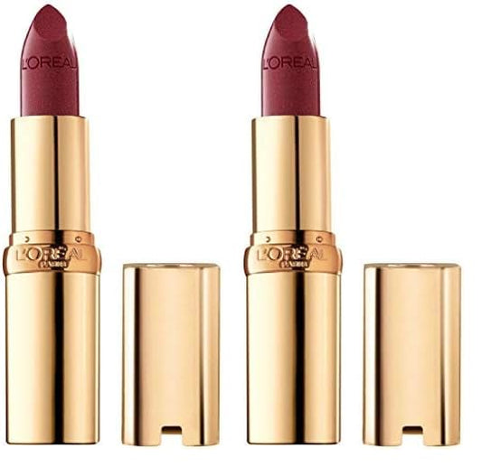 L’Oréal Paris Makeup Colour Riche Original Creamy, Hydrating Satin Lipstick, 788 Golden Grape, 1 Count (Pack of 2)
