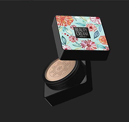 Magik Images Mushroom Head Air Cushion BB CC Cream Concealer Foundation Stick Moisturizing (Cushion BB, Ivory)