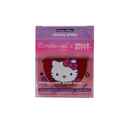 THE CRÈME SHOP X HELLO KITTY(PURPLE) BLUSH BALM - CHEEKY PINKY, 1 Count (Pack of 1)