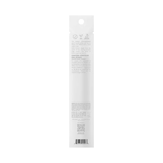 e.l.f. Cream Glide Lip Liner, Highly-Pigmented Pencil For Shaping & Sculpting Lips, Semi-Matte Finish, Vegan & Cruelty-Free, Mauve Aside