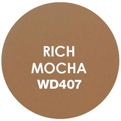 Palladio Dual Wet and Dry Foundation Refill Pan with Sponge, Squalane Infused, Apply Wet for Maximum Coverage or Dry for Light Finishing and Touchup, Minimize Fine Lines, All day Wear (RICH MOCHA)