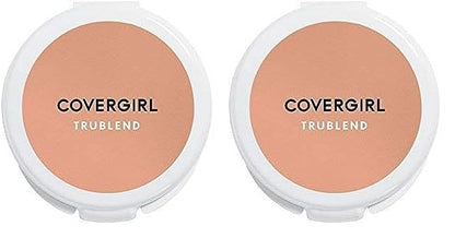 Covergirl TruBlend Pressed Blendable Powder, Translucent Tawny, 0.39 Oz (Packaging May Vary) (Pack of 2)