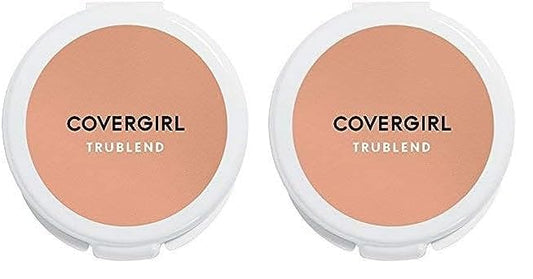 Covergirl TruBlend Pressed Blendable Powder, Translucent Tawny, 0.39 Oz (Packaging May Vary) (Pack of 2)