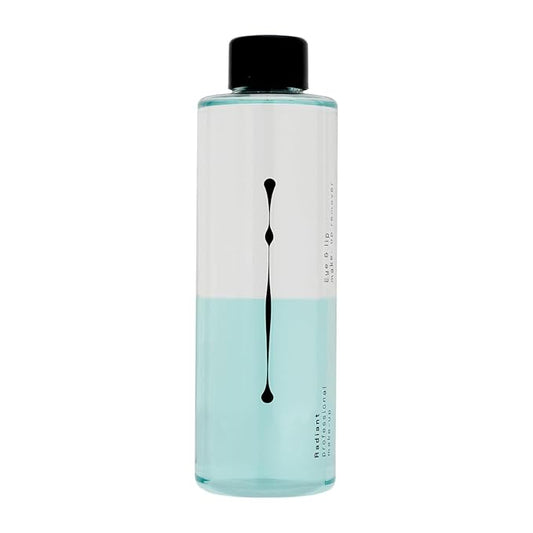 Radiant Professional Eye and Lip Makeup Remover, Gentle Face Cleanser for Waterproof Mascara and Lipstick, Suitable For Contact Lens Users, Enriched with Panthenol, 6.76 fluid ounces