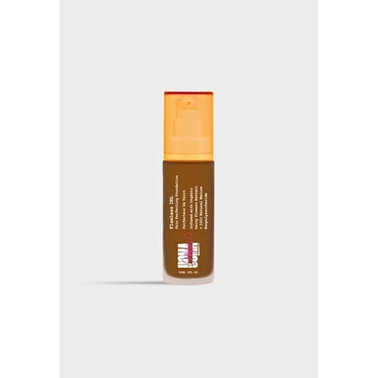 UOMA Beauty By Sharon C, Flawless IRL Skin Perfecting Foundation (Brown Sugar T1), 1 Ounce (Pack of 1)