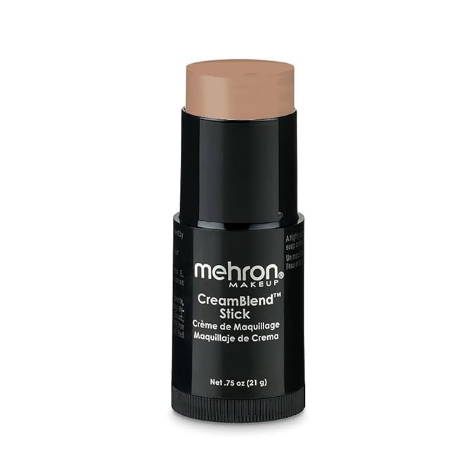 Mehron Makeup CreamBlend Stick - Foundation (.75 oz) (WARM HONEY)
