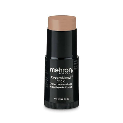 Mehron Makeup CreamBlend Stick - Foundation (.75 oz) (WARM HONEY)