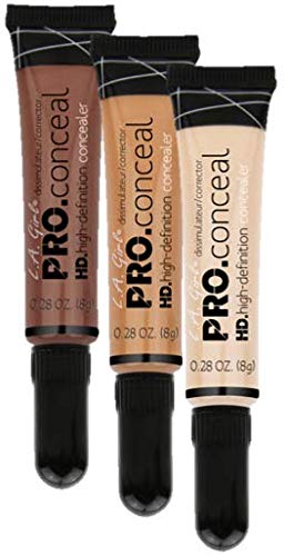 L.A. Girl HD Pro.Conceal, Nude GC974 (Pack of 2)