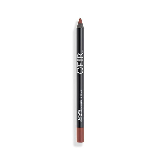OFIR Longwear Demi-Matte Lip Line | Smudge-Proof, Easy Glide, Hydrating, Long-Lasting Color, Precise Application, Deep Brown Lip Liner Pencil for Defined Lips | 0.042 OZ