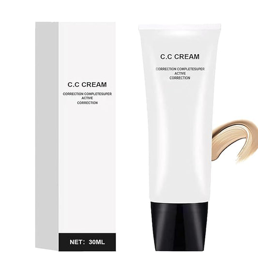 Cc Cream Self Adjusting For Mature Skin, Skin Adjusting CC Cream SPF 50, Cc Cream for Older Women, Cc Colour Correcting Self Adjusting for Moisturizer Cream (ivory)