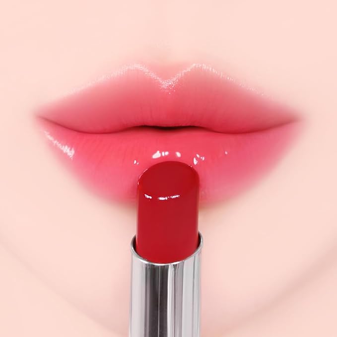 YNM Candy Gloss Balm (04 PEONY BERRY, 3g) (+9 colors) K-beauty, Tinted, Color Lipstick Balm, Glossy, Moisture, korean, Jello lips, Non-Sticky and Long-lasting