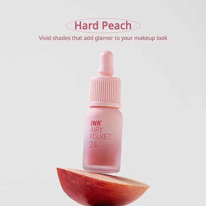 Peripera Ink Airy Velvet Lip Tint, Liquid Lip (023 IN THE PEACHLIGHT)