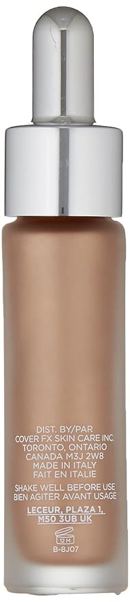 COVER FX Monochromatic Bronzer Duo, Suntan Bronze, and Custom Bronzer Drops, Glided Glow