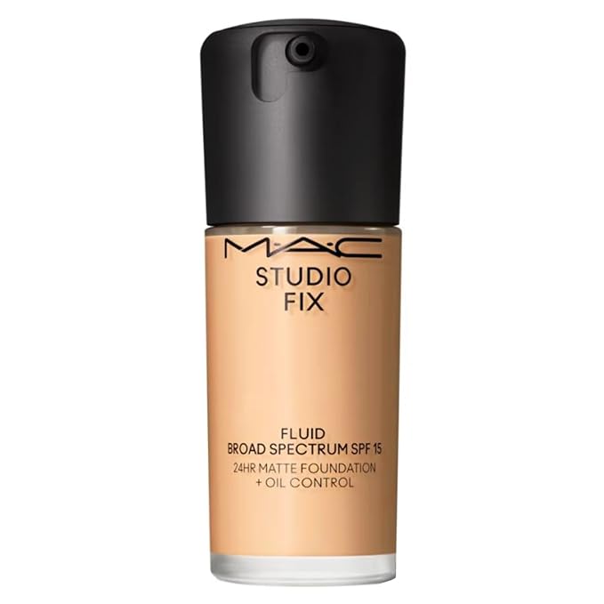 MAC M.A.C Cosmetics Studio Fix Fluid Broad Spectrum SPF 15 Foundation - C40 (Light Beige) - 1 fl oz / 30 mL