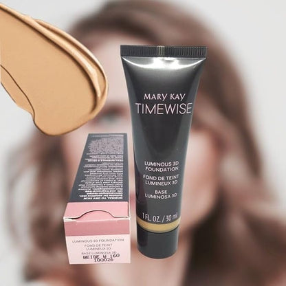 Mary Kay TimeWise Luminous 3D Foundation 1 Fl oz. / 30 ml - Beige W 160