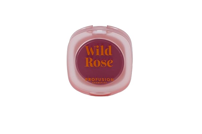 Profusion Cosmetics Petal Perfect Lip and Cheek Cream Blush, Multi Use Cream for Intense Colourpop and Soft Tinted Lips and Cheeks. (Pretty Poppy (Peach), 1)